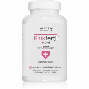 Aliver Pinkfertil Plus Woman bylinné kapsle pro podporu správné hormonální činnosti 90 cps obraz
