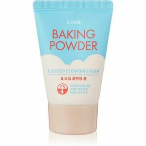 ETUDE Baking Powder hloubkově čisticí krémová pěna s peelingovým efektem 30 g obraz