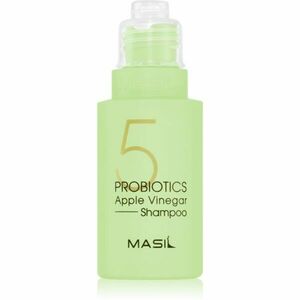 MASIL 5 Probiotics Apple Vinegar hloubkově čisticí šampon na vlasy a vlasovou pokožku 50 ml obraz