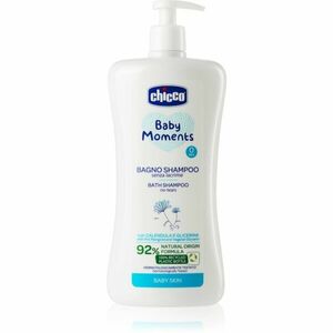 Chicco Baby Moments Bath Shampoo šampon na celé tělo pro děti od narození 0 m+ 750 ml obraz