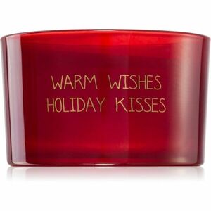 My Flame Winter Wood Warm Wishes Holiday Kisses vonná svíčka 13x9 g obraz