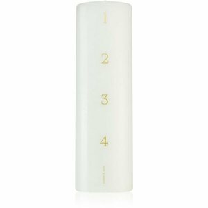 ester & erik advent pure white dekorativní svíčka 6x20 cm obraz