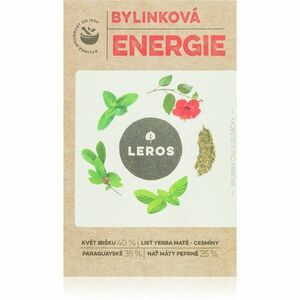 Leros Bylinková energie bylinný čaj pro udržení energie a kognitivní výkonnosti 20x2 g obraz