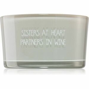 My Flame Candle With Crystal Sisters At Heart, Partners In Wine vonná svíčka 11x6 cm obraz