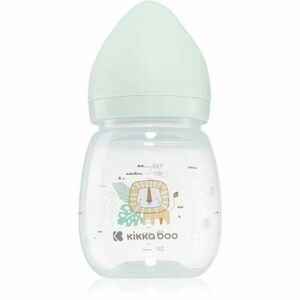 Kikkaboo Savanna Anti-colic Feeding Bottle kojenecká láhev 3 m+ Mint 180 ml obraz