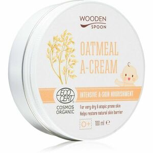 WoodenSpoon Oatmeal A-Cream výživný zklidňující krém pro suchou až atopickou pokožku 100 ml obraz