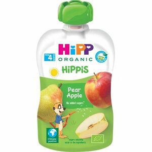Hipp HiPPis BIO hruška-jablko ovocný příkrm 100 g obraz