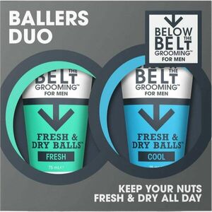 Below the Belt Grooming Fresh and Cool Ballers Duo dárková sada na intimní hygienu 1 ks obraz