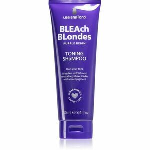 Lee Stafford Bleach Blondes Toning Shampoo šampon pro blond vlasy neutralizující žluté tóny 250 ml obraz