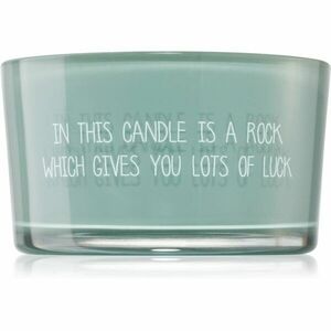 My Flame Candle With Crystal A Rock Which Gives You Lots Of Luck vonná svíčka 11x6 cm obraz
