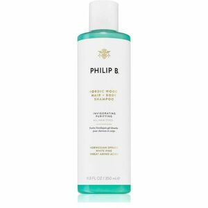 Philip B. White Label Nordic Wood čisticí šampon na tělo a vlasy 350 ml obraz