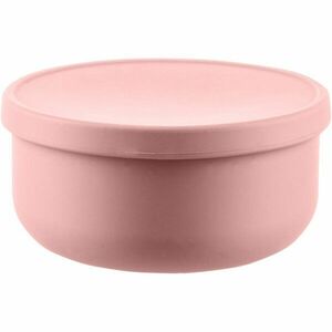 Zopa Silicone Bowl with Lid silikonová miska s víčkem Old Pink 1 ks obraz