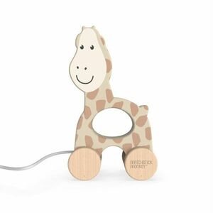 Matchstick Monkey Pull Along Animal tahací hračka Giraffe 1 ks obraz
