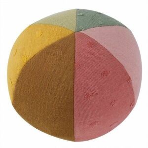 BABY FEHN fehnNATUR Soft Ball textilní míček s chrastítkem 1 ks obraz