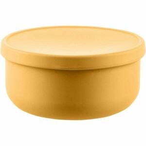 Zopa Silicone Bowl with Lid silikonová miska s víčkem Mustard Yellow 1 ks obraz