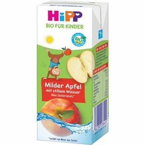 Hipp BIO jemné jablko s neperlivou pramenitou vodou nápoj pro děti 200 ml obraz
