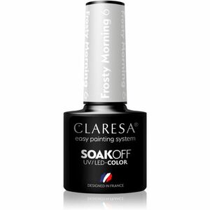 Claresa SoakOff UV/LED Color Frosty Morning gelový lak na nehty odstín 6 5 g obraz