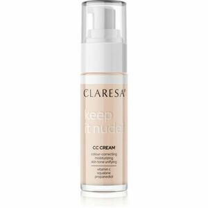 Claresa Keep It Nude hydratační make-up pro sjednocení barevného tónu pleti odstín 101 Light 33 g obraz