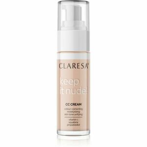 Claresa Keep It Nude hydratační make-up pro sjednocení barevného tónu pleti odstín 102 Warm Medium 33 g obraz