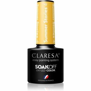 Claresa SoakOff UV/LED Color Summer Stories gelový lak na nehty odstín 4 5 g obraz