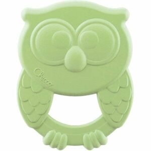 Chicco Eco+ Owly Teether kousátko Green 3 m+ 1 ks obraz