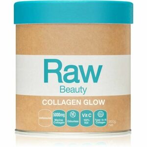 Amazonia Raw Beauty Collagen Glow prášek na přípravu nápoje s kolagenem příchuť Natural 200 g obraz
