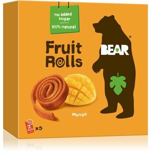 BEAR Fruit Rolls Mango ovocné rolky 5x20 g obraz
