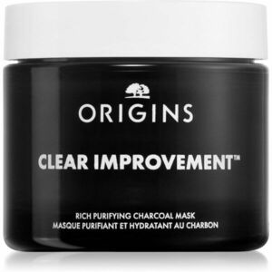 Origins Clear Improvement® Rich Purifying Charcoal Mask čisticí maska s aktivním uhlím 75 ml obraz