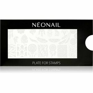 NEONAIL Stamping Plate šablony na nehty typ 04 1 ks obraz