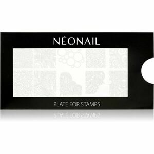 NEONAIL Stamping Plate šablony na nehty typ 01 1 ks obraz