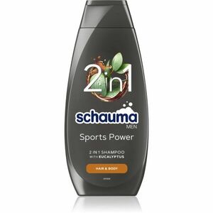Schwarzkopf Schauma MEN sprchový gel a šampon 2 v 1 pro muže Sports Power 400 ml obraz