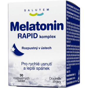 Salutem Pharma Melatonin Rapid komplex ODT pod jazyk 30 tablet obraz