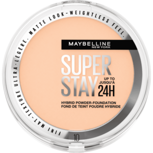 Maybelline New York SuperStay 24H Hybrid Powder-Foundation 10 make-up v pudru, 9 g obraz