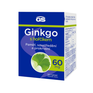 GS Ginkgo 60mg s hořčíkem 90 tablet obraz