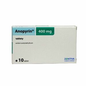 Anopyrin 400 mg 10 tablet obraz