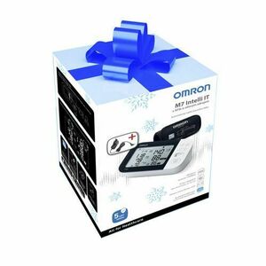 Omron M7 Intelli IT AFib digitální tonometr + síťový zdroj obraz