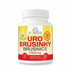 Dr. Natural URO Brusinky 17 200 mg 60 tablet obraz