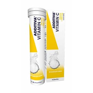 Additiva Vitamin C Zitrone 20 šumivých tablet obraz