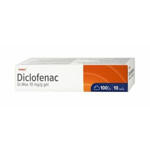 Dr. Max Diclofenac 10 mg/g gel 100 g obraz