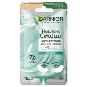 Garnier Skin Naturals Hyaluronic Cryo Jelly oční textilní maska s chladivým efektem 5 g obraz