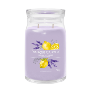 Yankee Candle Vonná svíčka Lemon Lavender 567 g obraz