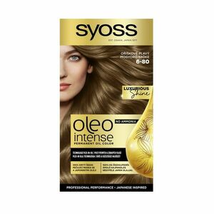 Syoss Oleo Intense Barva na vlasy 6-80 oříškově plavá 50 ml obraz