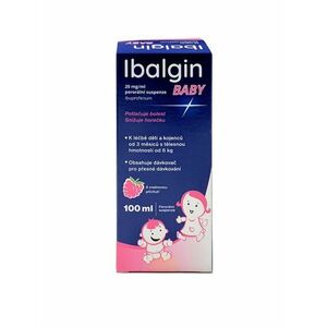Ibalgin Baby 20 mg/ml suspenze 100 ml obraz
