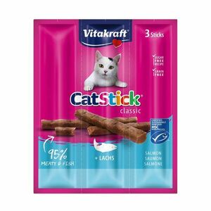 Vitakraft Cat Stick losos 3x6 g obraz