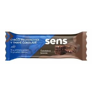 SENS Cvrččí proteinovka v tmavé čokoládě Čokoládový brownie 60 g obraz