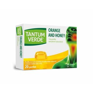 Tantum Verde Orange and Honey 3 mg 20 pastilek obraz