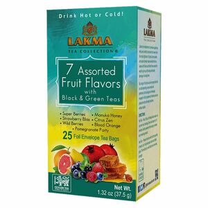 LAKMA Variace čajů s ovocným aroma 25 sáčků obraz