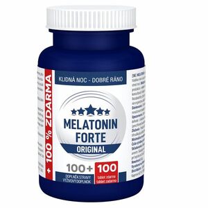 CLINICAL Melatonin forte original 100 + 100 tablet ZDARMA obraz