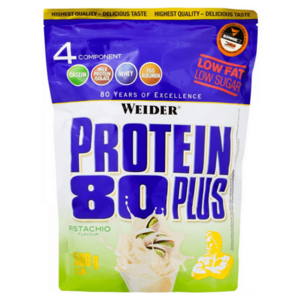 WEIDER Protein 80 plus příchuť pistácie 500 g obraz