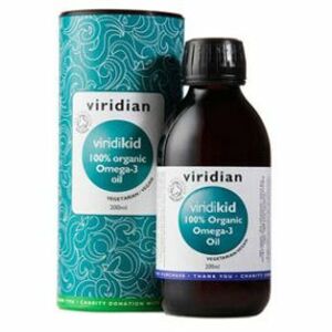 VIRIDIAN Nutrition Organic Viridikid Omega 3 Oil 200ml obraz